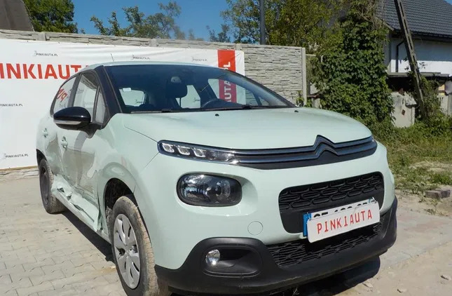 mazowieckie Citroen C3 cena 22900 przebieg: 76424, rok produkcji 2018 z Sułkowice